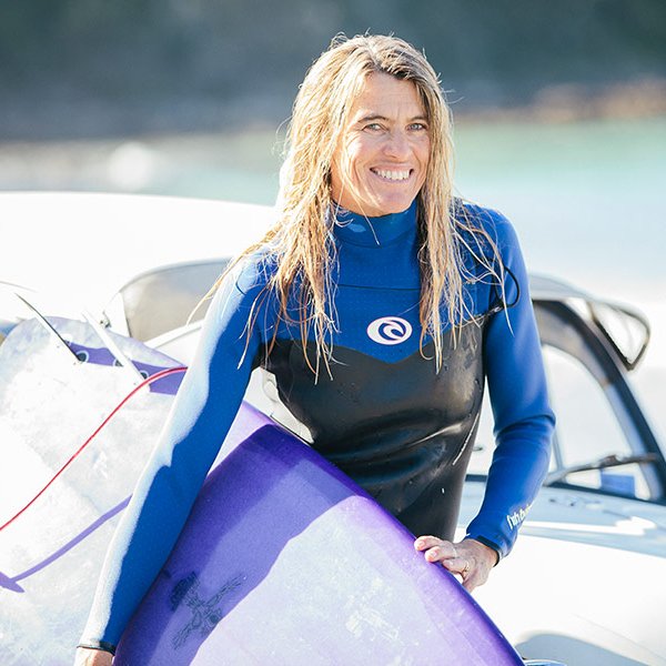 Surfing legend, Pam Burridge