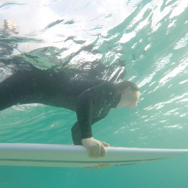 duckdive at Narrawallee