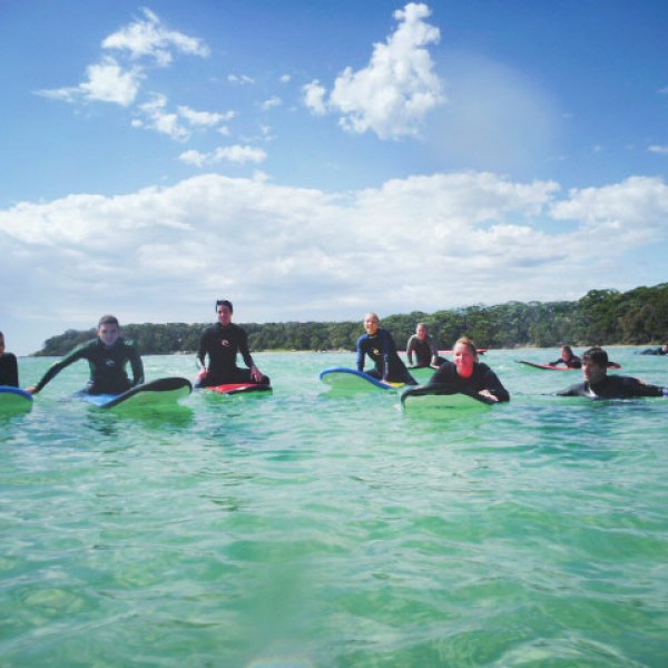 A beautiful day in the water